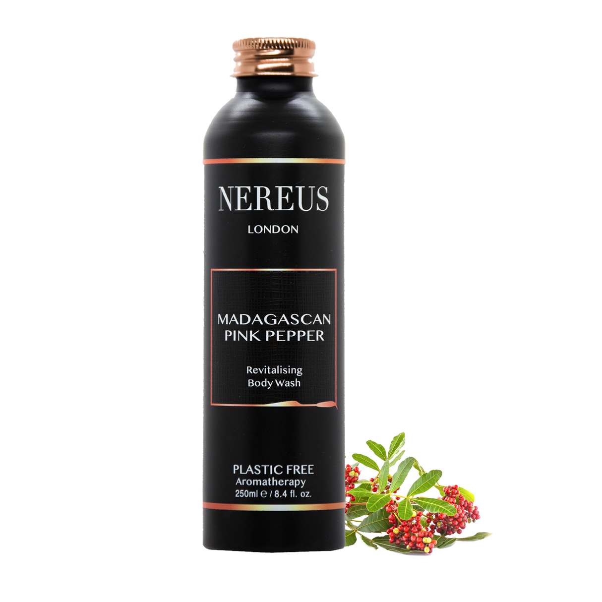 Revitalising Organic Pink Pepper Luxury Bath & Shower Gel