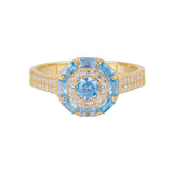 Something Blue Ring: Gold