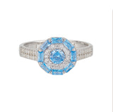 Something Blue Ring: Silver