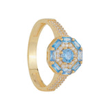 Something Blue Ring: Gold