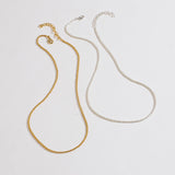Rope Chain Necklace Gold 17"