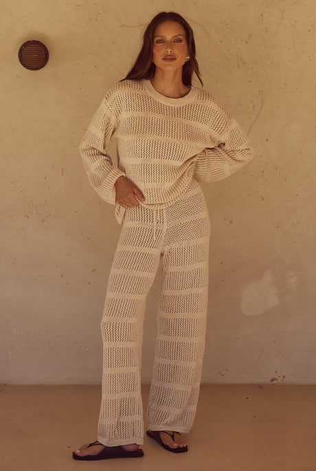 Runaway the Label CRAWFORD TOP - SAND