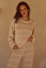 Runaway the Label CRAWFORD TOP - SAND