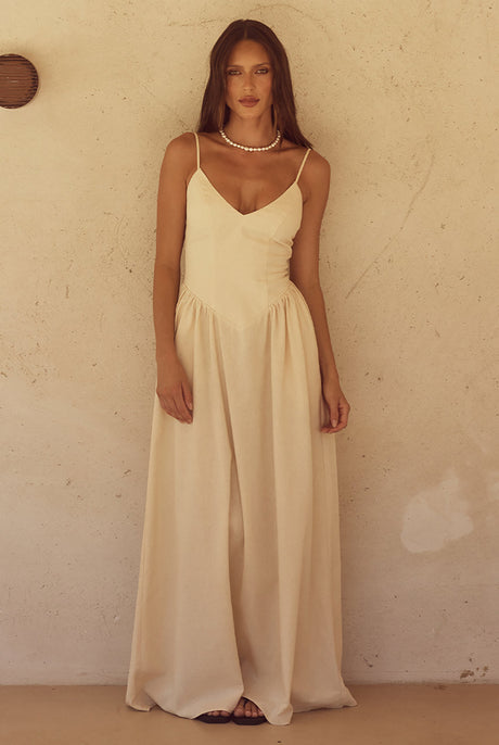 Runaway the Label ZEPHY MAXI DRESS - SANDRunaway the Label ZEPHY MAXI DRESS - SAND