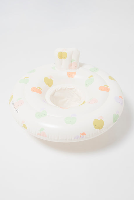 Sunnylife Baby Seat Float Apple Sorbet Multi