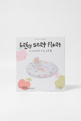 Sunnylife Baby Seat Float Apple Sorbet Multi