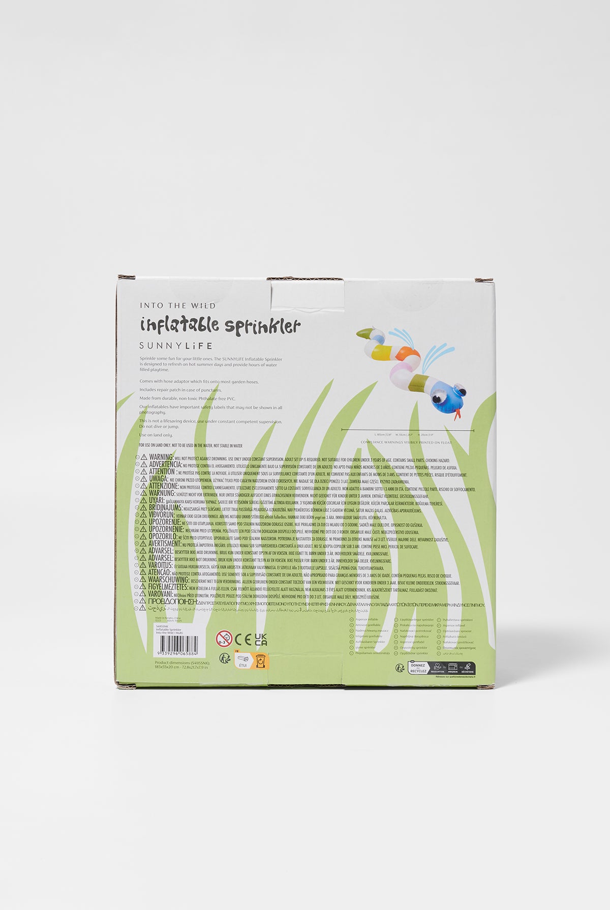 <p>Sunnylife Inflatable Sprinkler Into the Wild Multi</p> <h3></h3>
