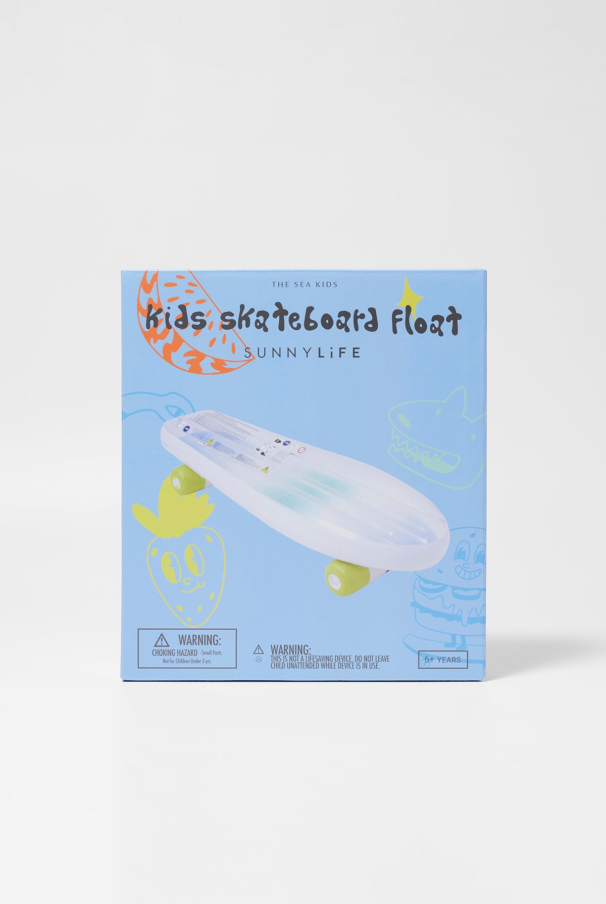 <p>Sunnylife Kids Skateboard Float The Sea Kids Blue-Lime</p> <h3></h3>