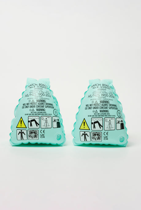 Sunnylife Salty the Shark Float Bands Aqua