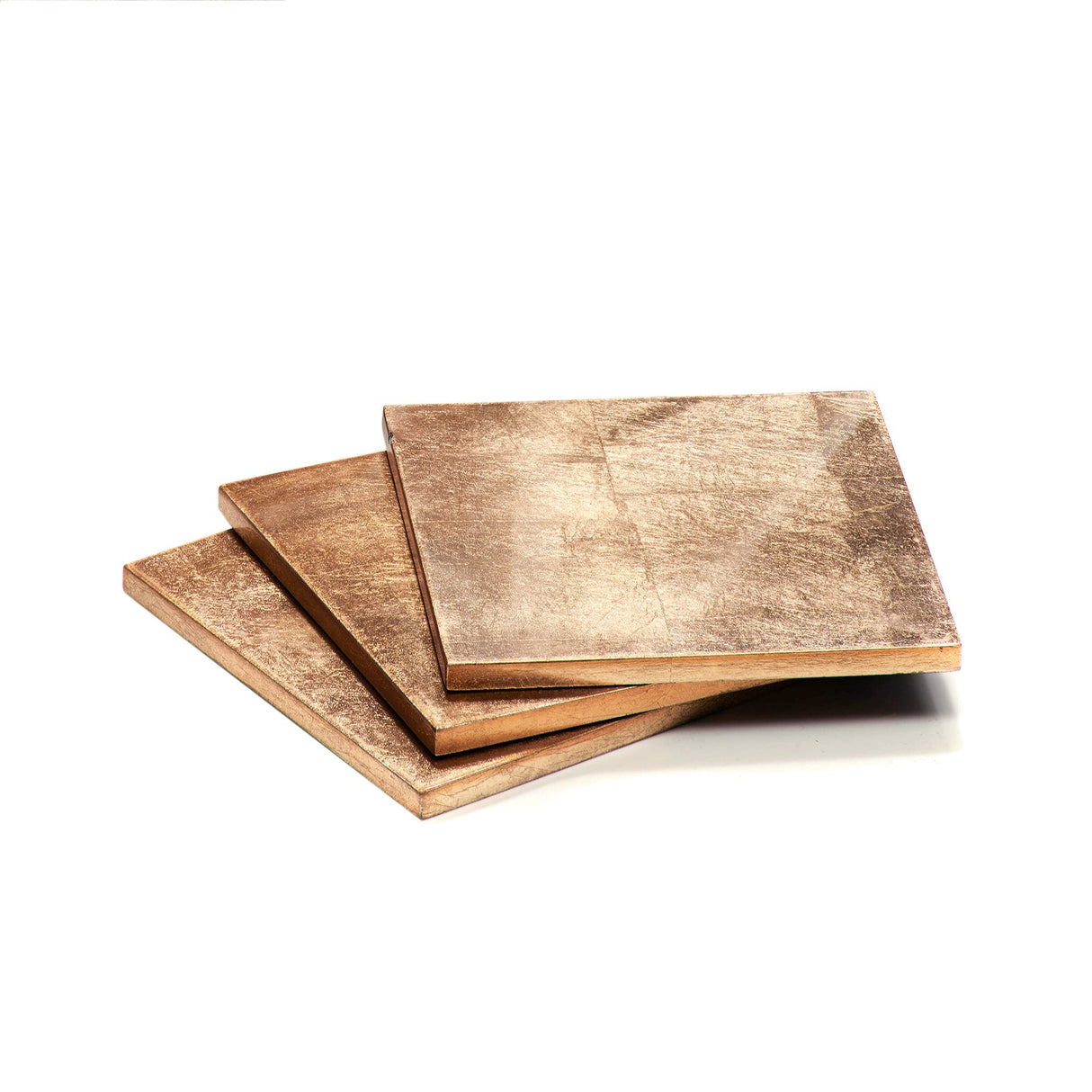 Silver Leaf Coaster - Gold