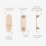 Skateboard - Cream