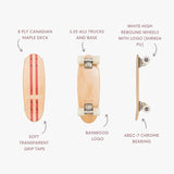 Skateboard Banwood Red