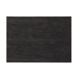Grand Placemat - Faux Boa Charcoal