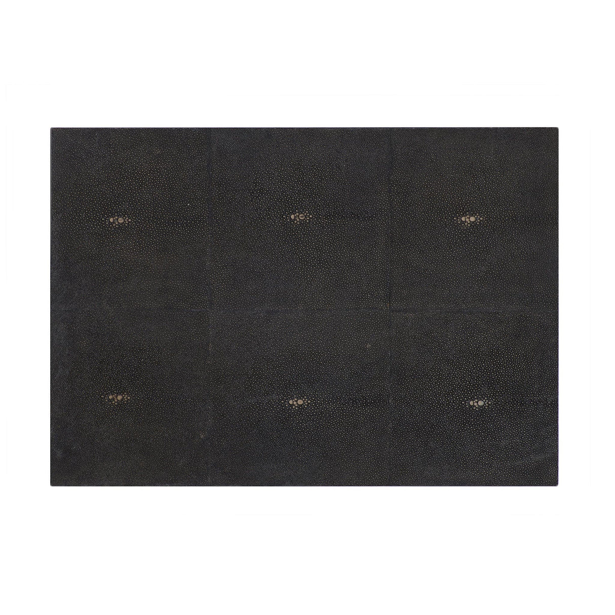 Grand Placemat - Faux Shagreen Chocolate
