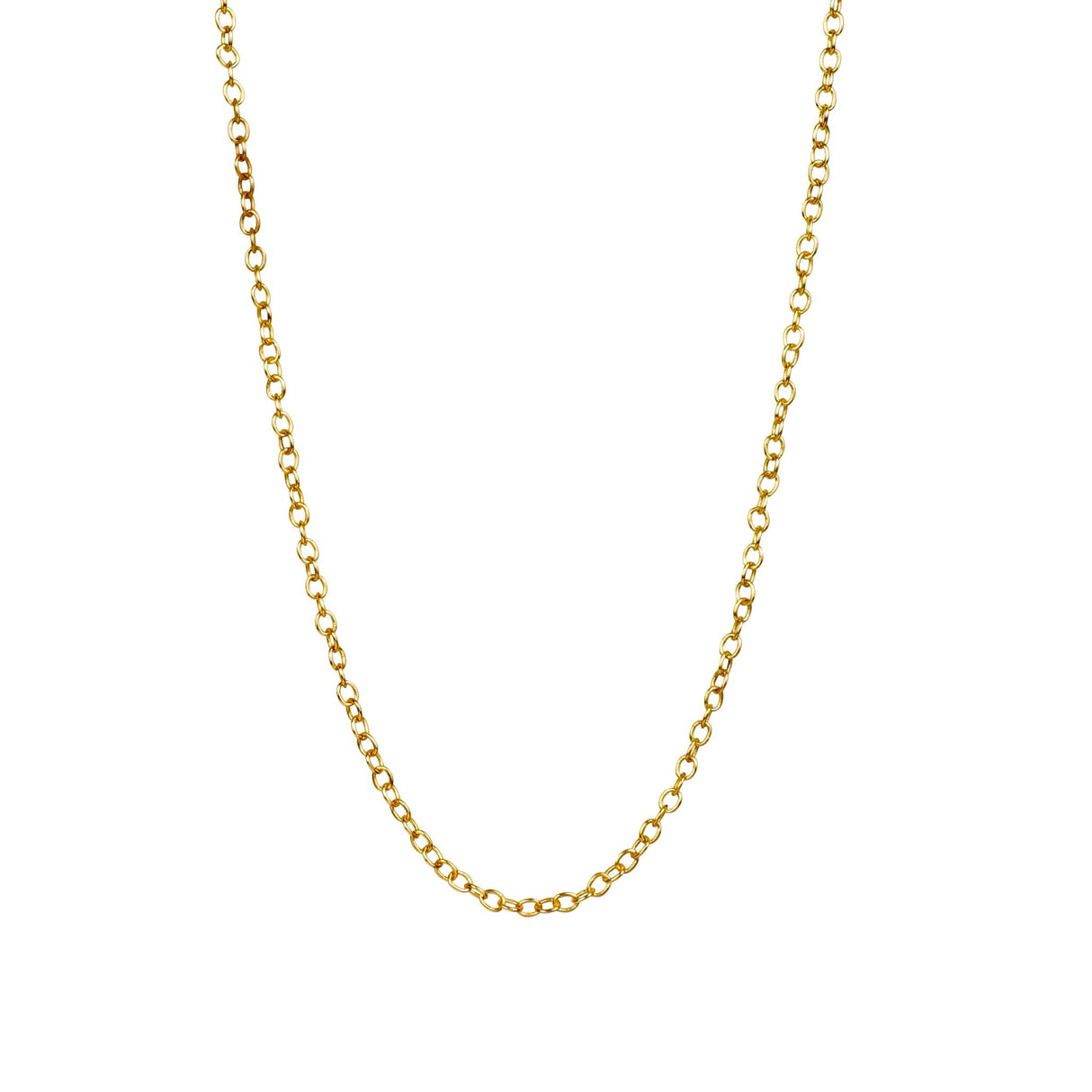 Fine Chain Necklace  Gold