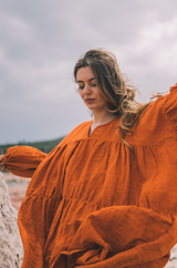 Symi Dress - Ochre