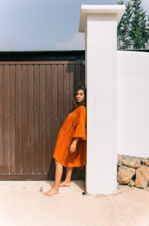 Symi Dress - Ochre