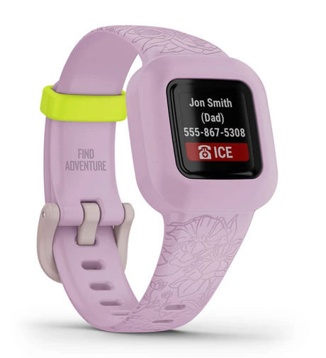 GARMIN VIVOFIT JR 3, WW - LILAC FLORAL