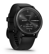 Garmin Vivomove Sport, Black with Silicone Band B