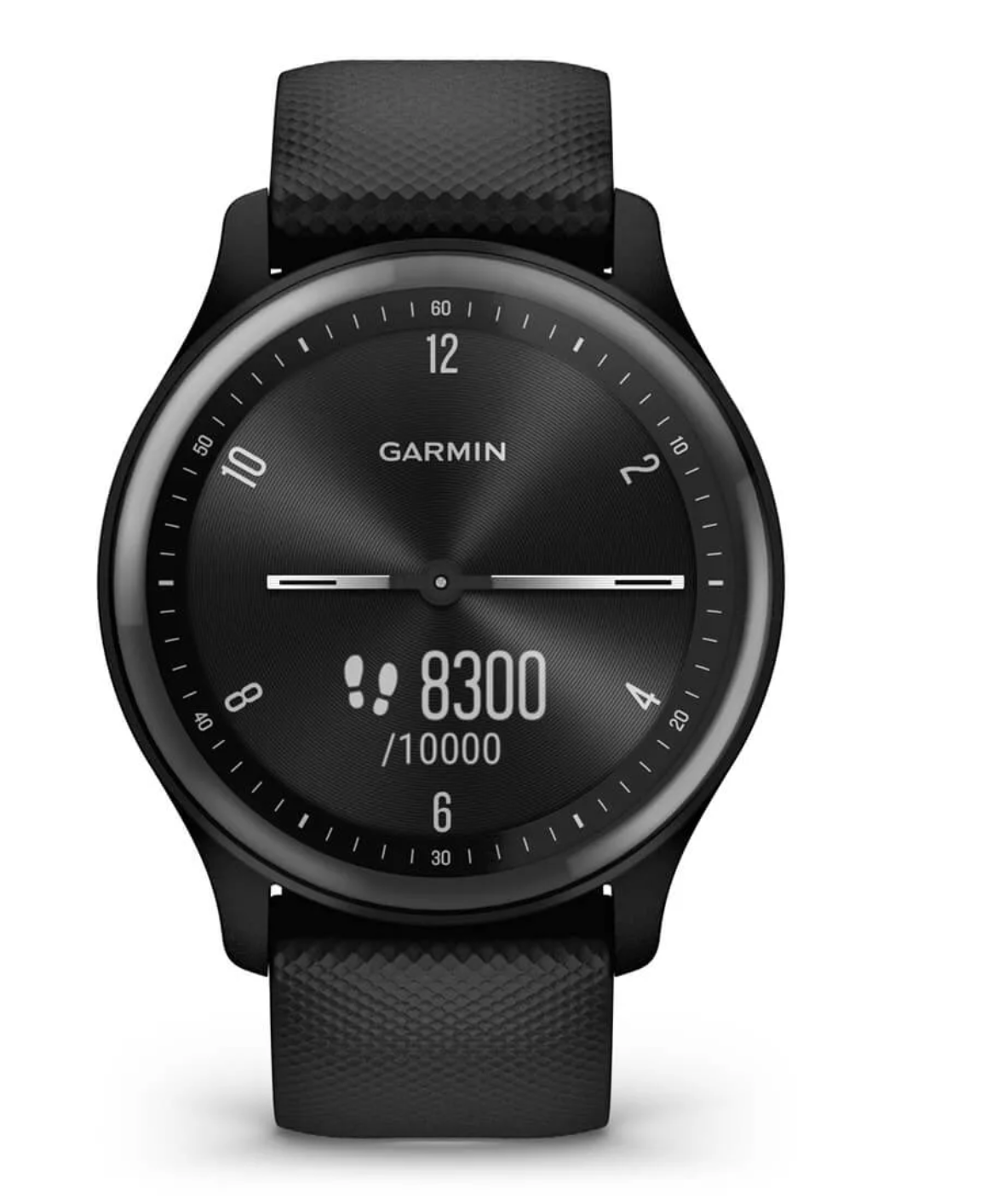 Garmin Vivomove Sport, Black with Silicone Band B