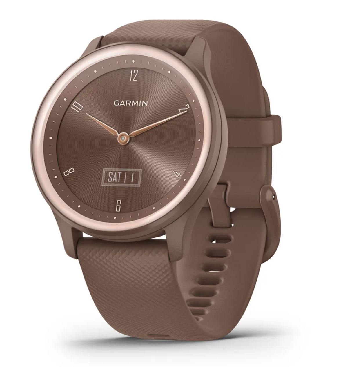 Garmin Vivomove Sport, Cocoa with Silicone Band B