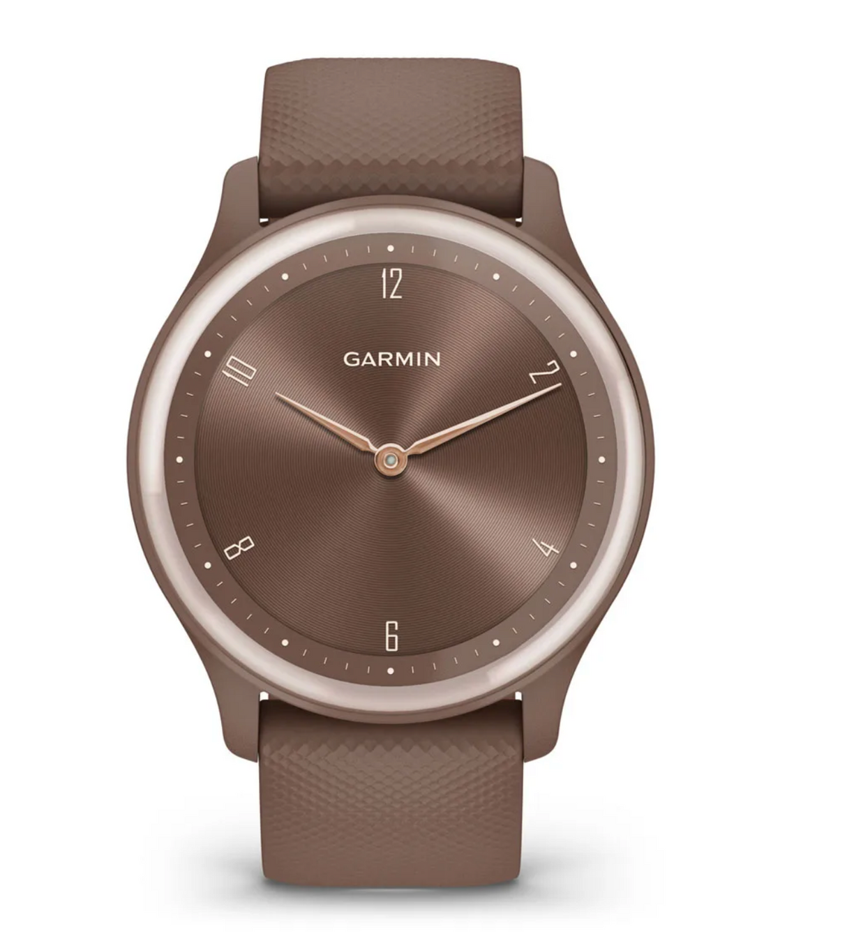 Garmin Vivomove Sport, Cocoa with Silicone Band B