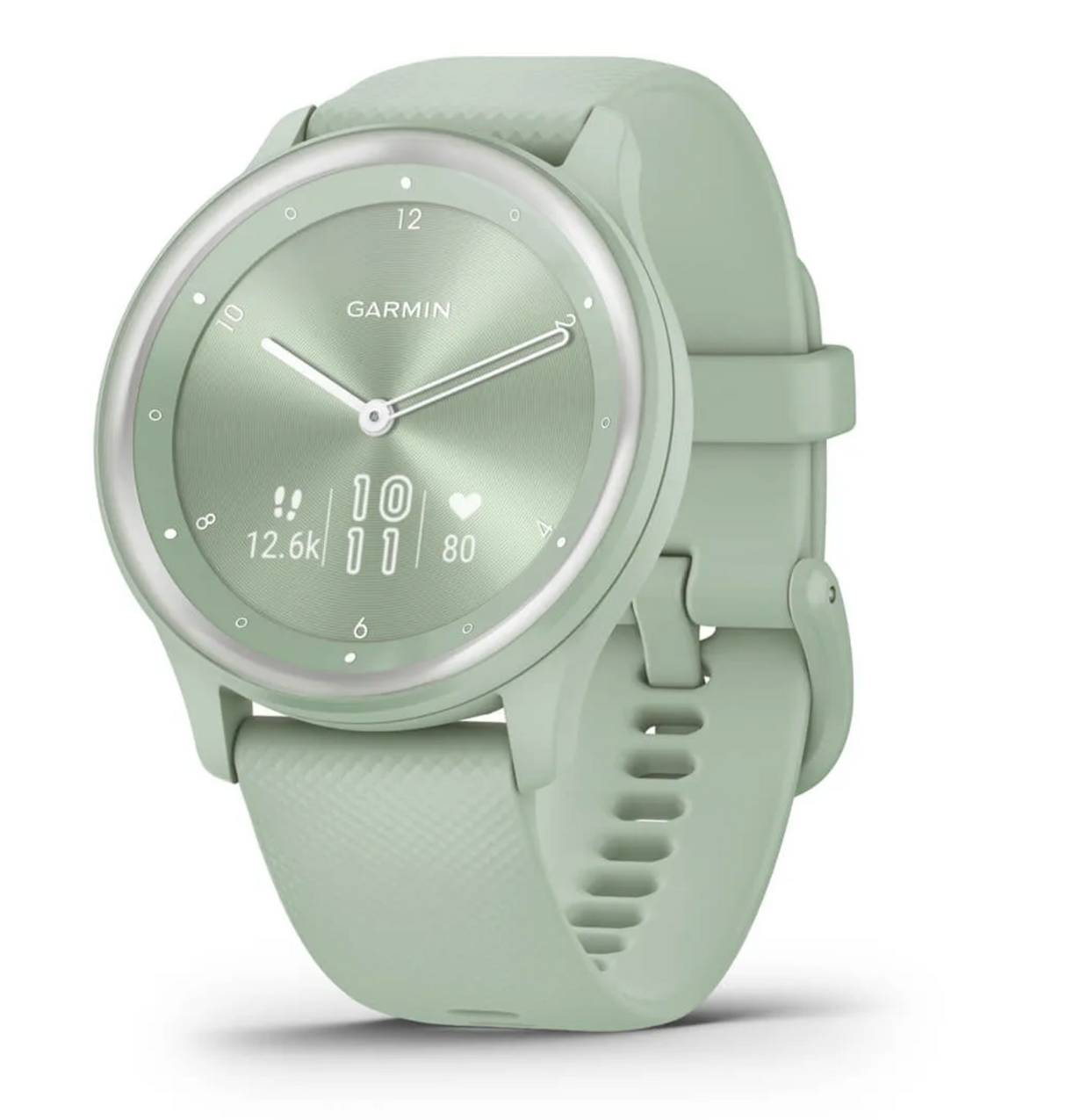 Garmin Vivomove Sport, Cool Mint w/ Silicone Band