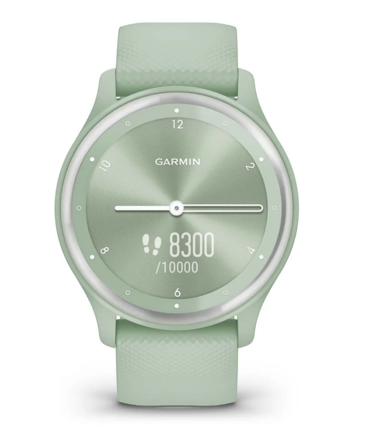 Garmin Vivomove Sport, Cool Mint w/ Silicone Band
