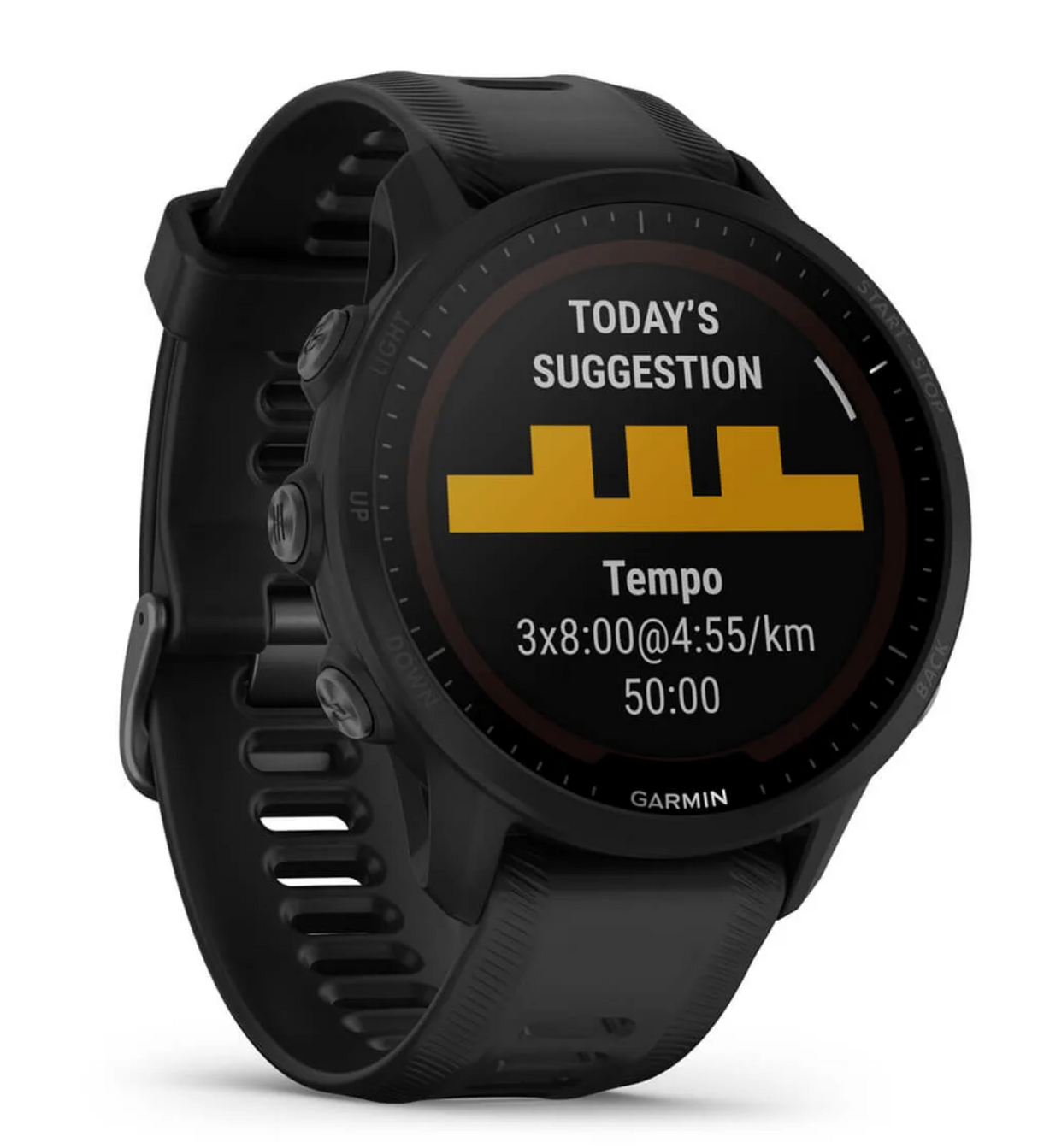 Forerunner 955, Solar, Black