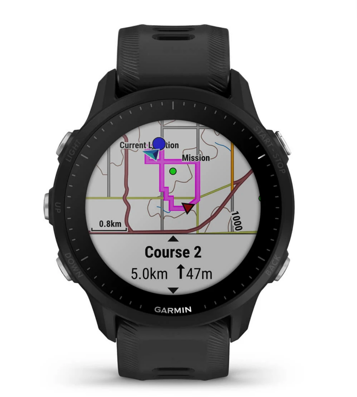 Forerunner 955, Black B