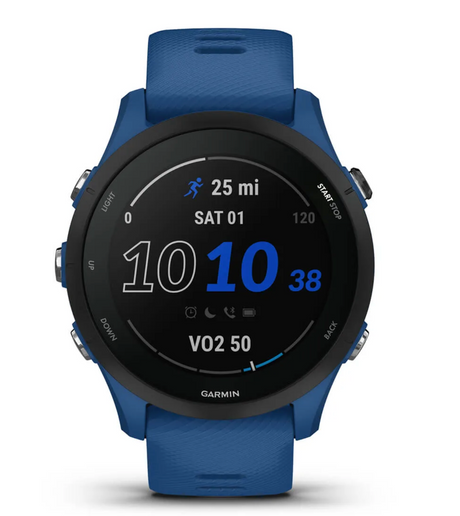 Forerunner 255 GPS Running Watch, Tidal Blue B