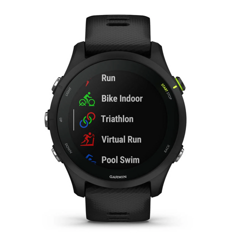 Forerunner 255 Music GPS Running Watch, Black B
