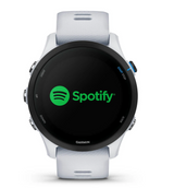 Forerunner 255 Music, GPS Running Watch, White
