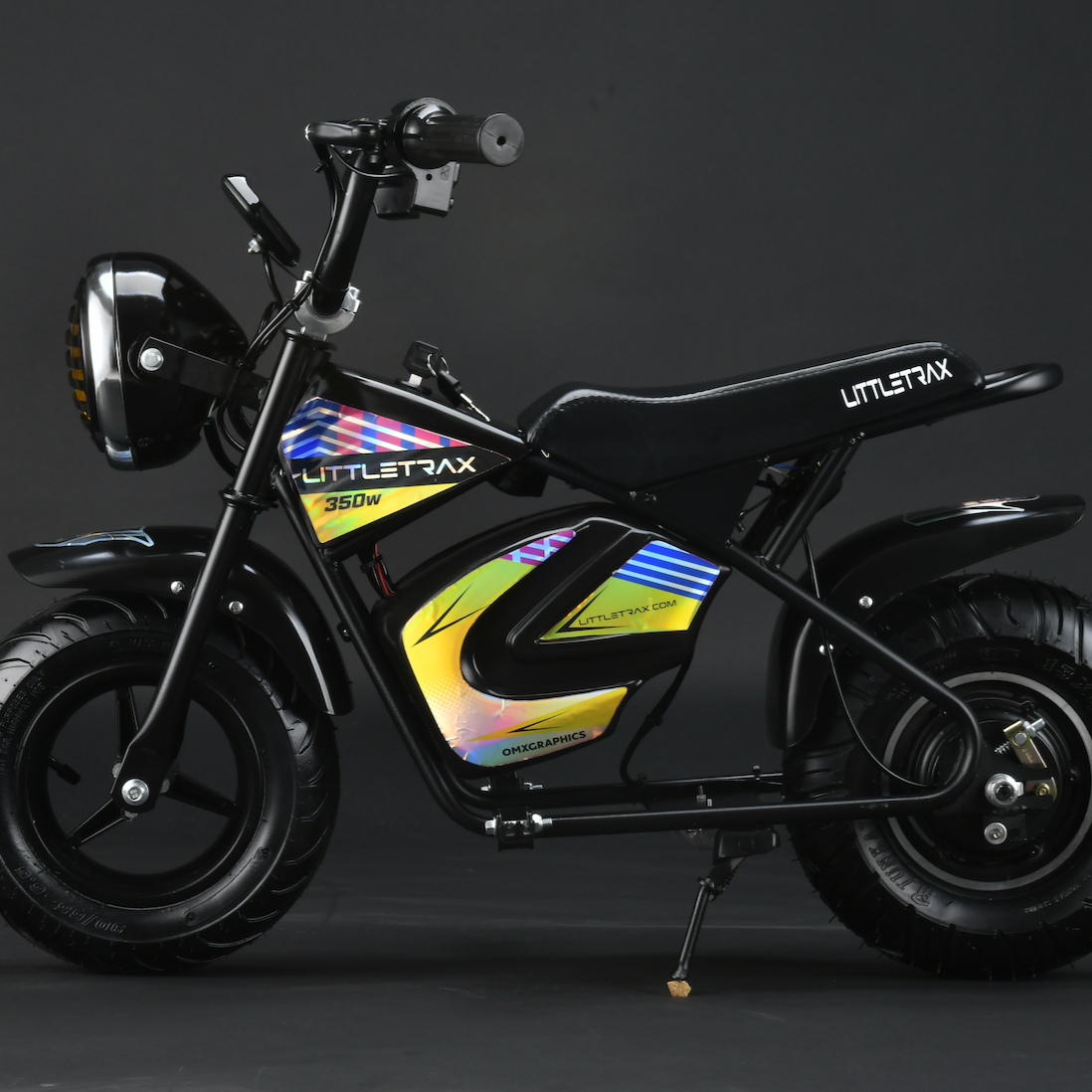 NEW LittleTrax Kids Electric Monkey Bike 350w Dirt bike ride on toy similar to 50cc off road bike