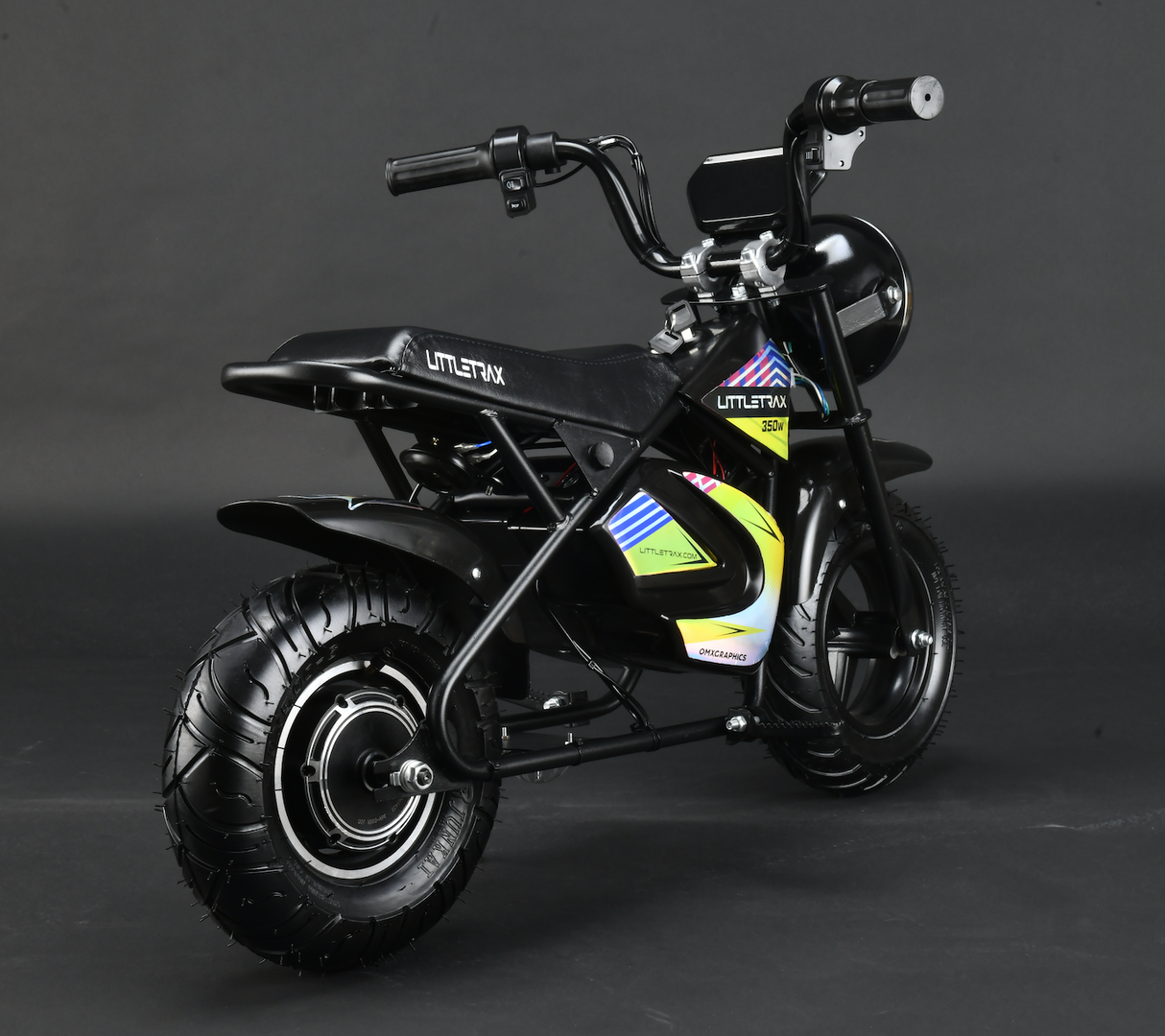 NEW LittleTrax Kids Electric Monkey Bike 350w Dirt bike ride on toy similar to 50cc off road bike