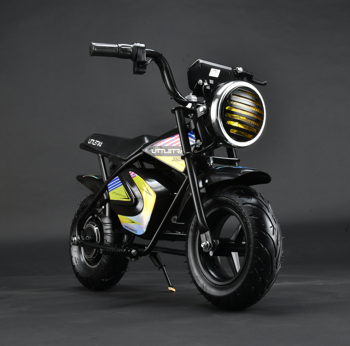 NEW LittleTrax Kids Electric Monkey Bike 350w Dirt bike ride on toy similar to 50cc off road bike