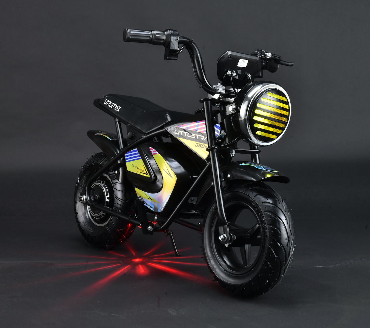 NEW LittleTrax Kids Electric Monkey Bike 350w Dirt bike ride on toy similar to 50cc off road bike