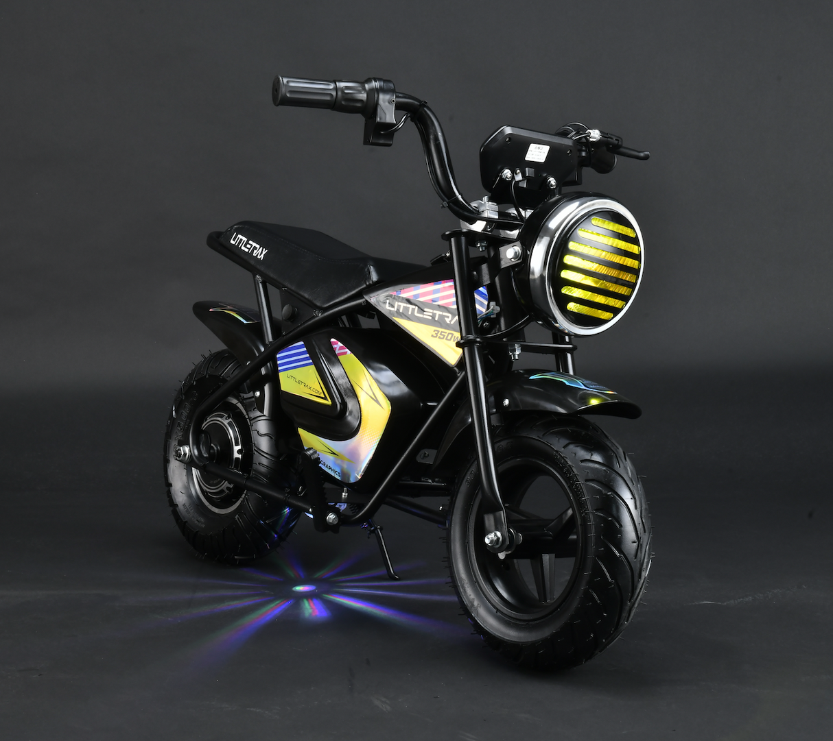 NEW LittleTrax Kids Electric Monkey Bike 350w Dirt bike ride on toy similar to 50cc off road bike