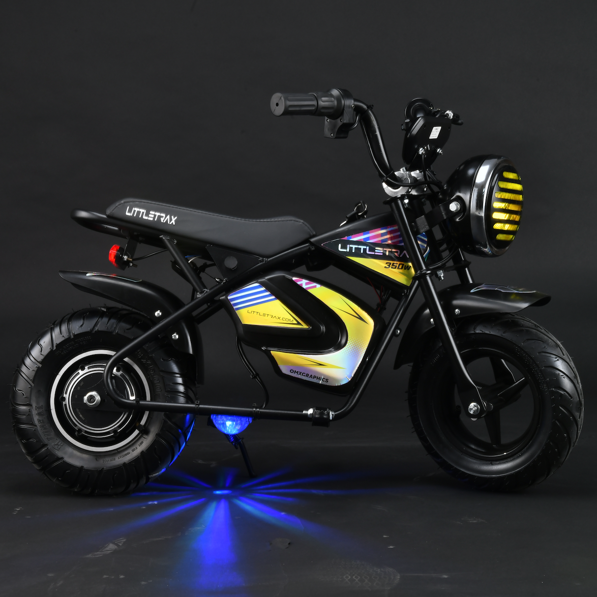NEW LittleTrax Kids Electric Monkey Bike 350w Dirt bike ride on toy similar to 50cc off road bike