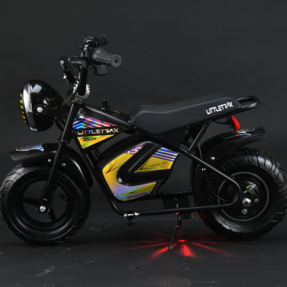 NEW LittleTrax Kids Electric Monkey Bike 350w Dirt bike ride on toy similar to 50cc off road bike