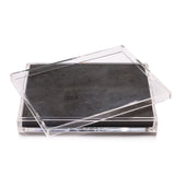 Servebox Clear - Shagreen Chocolate