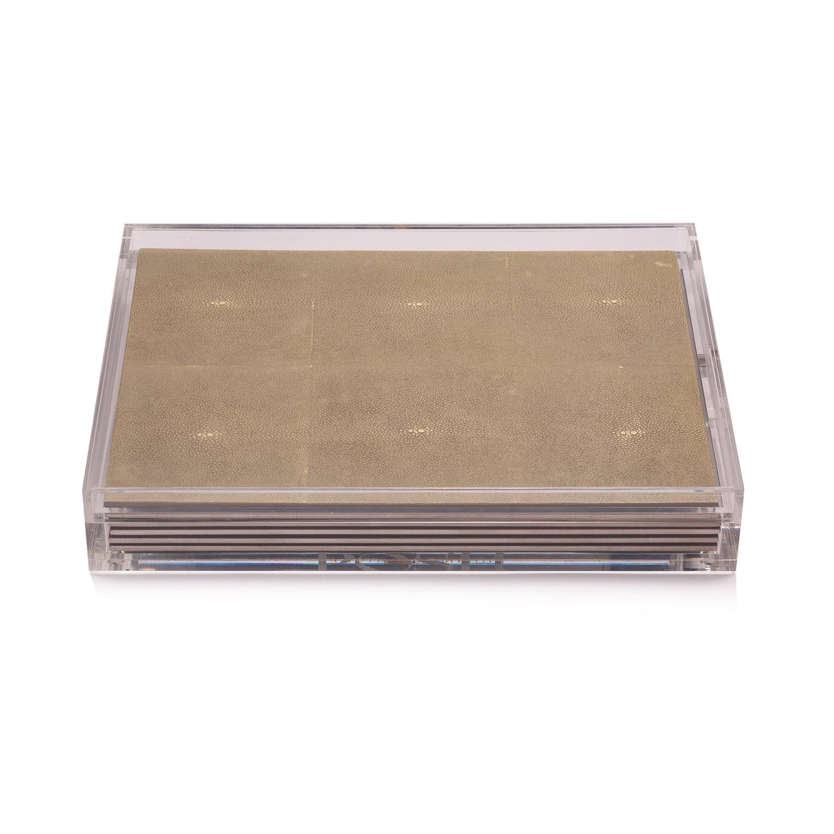 Servebox Clear - Shagreen Natural