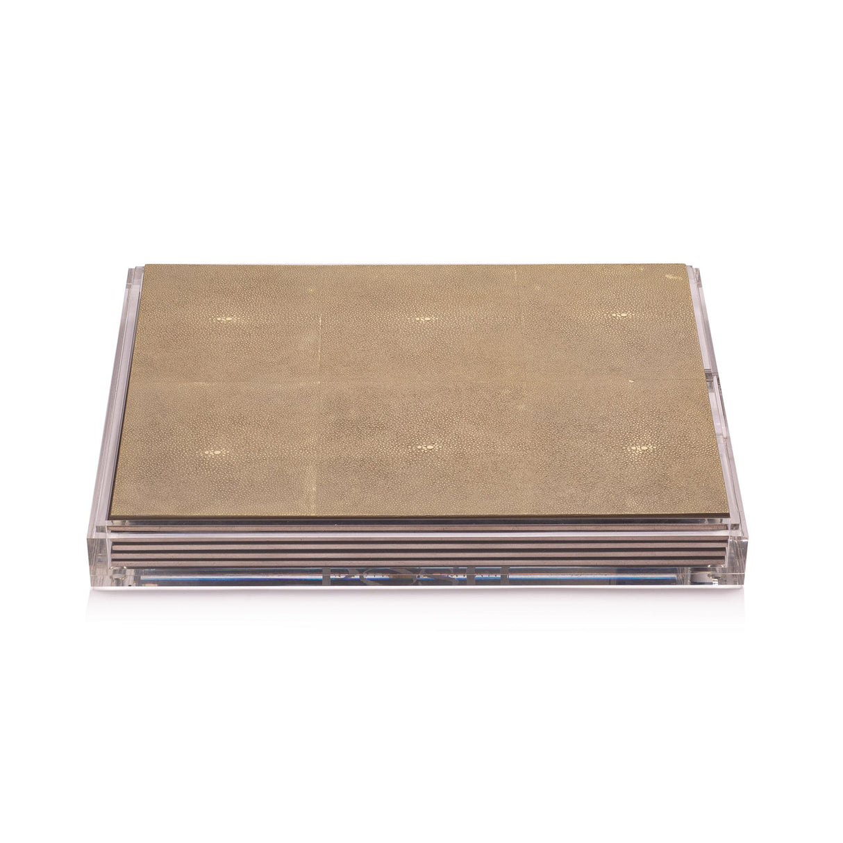 Servebox Clear - Shagreen Natural