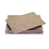 Servebox Clear - Shagreen Natural
