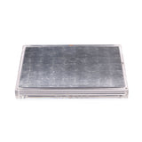 Servebox Clear Silver Leaf - Silver