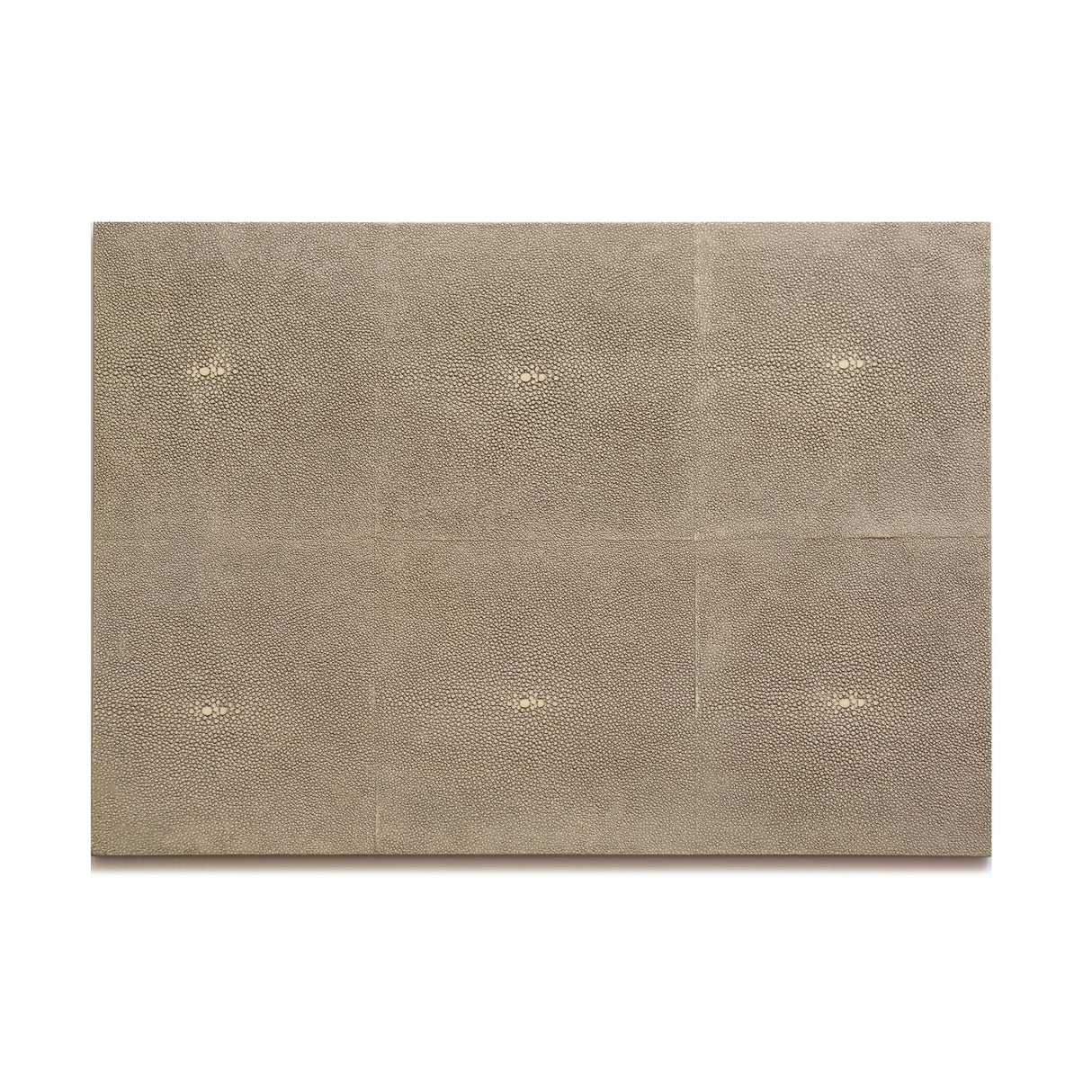 Grand Placemat - Faux Shagreen Natural