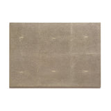 Grand Placemat - Faux Shagreen Natural