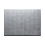 Silver Leaf Grand Placemat - Chic Matte Silver
