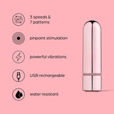 So Divine Shine Rechargeable Mini Bullet Vibrator