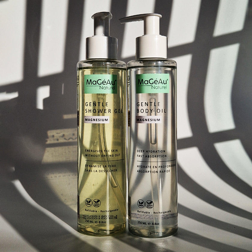 Bath Shower Gel & Body Oil Set